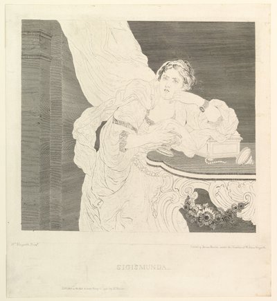 Sigismunda, May 5, 1790 by James Basire I