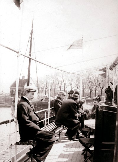 Boat Passengers, Broek, Netherlands by James Batkin