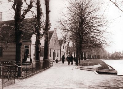 Canal Bank, Broek, Netherlands, 1898 by James Batkin