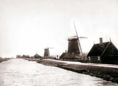 Windmills, Laandam, Netherlands by James Batkin