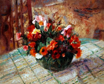 Summer flowers by James Bolivar Manson
