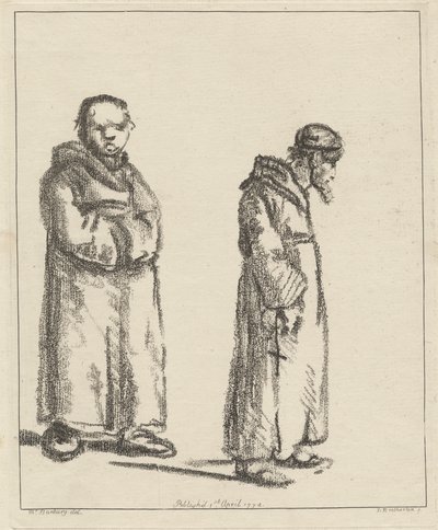 Two Monks by James Bretherton