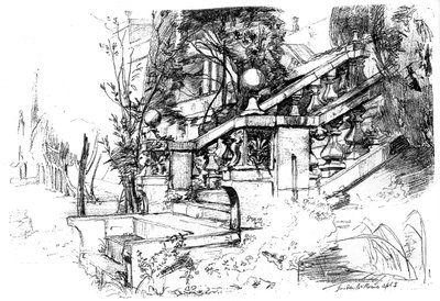 The Garden near Rome by James Clarke Hook