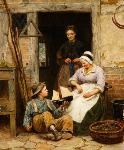 The Ship Model by James Clarke Waite