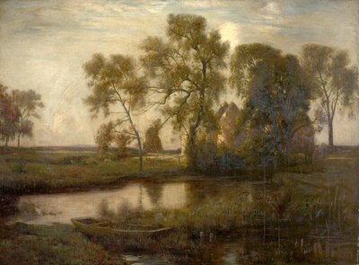 A Marshland Farm by James Coutts Michie