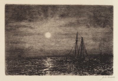 Moonlight at Low Tide by James Craig Nicoll
