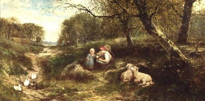 Rustic Landscape by James Crawford Thom
