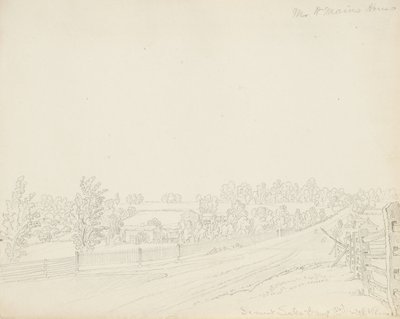 Mr. W. Mains House, Derwent Lake by James David Smillie