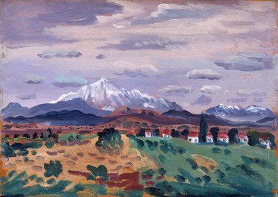 Canigou in Snow by James Dickson Innes