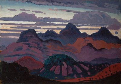 The Moelwyns from Llan Ffestiniog by James Dickson Innes