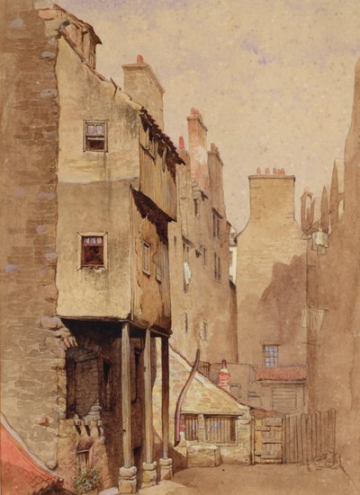 Whisky Row, Edinburgh by James Drummond