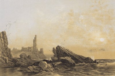 Dunure Castle by James Duffield Harding