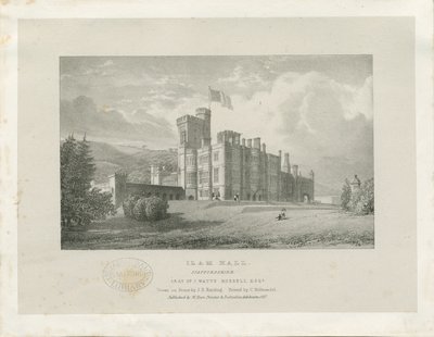 Ilam Hall by James Duffield Harding