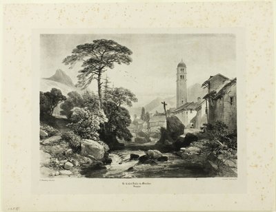 Le Casset; Monetier Valley by James Duffield Harding