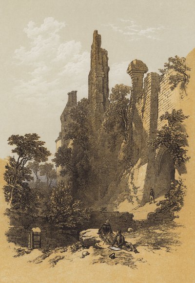 Roslin Castle by James Duffield Harding