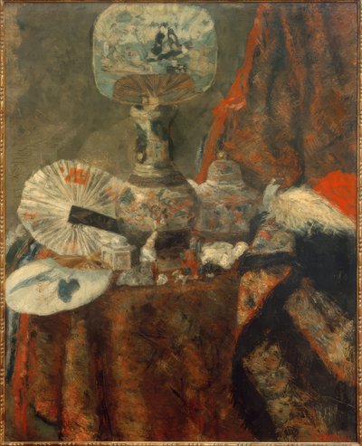 Chinoiseries, Fans and Fabrics by James Sidney Ensor
