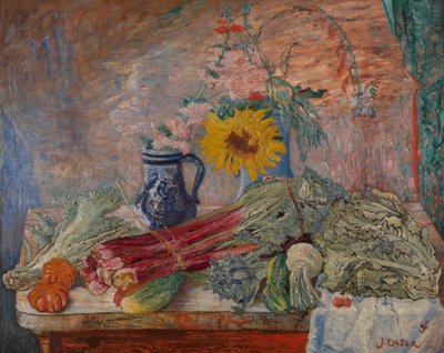 Flowers and Vegetables by James Ensor