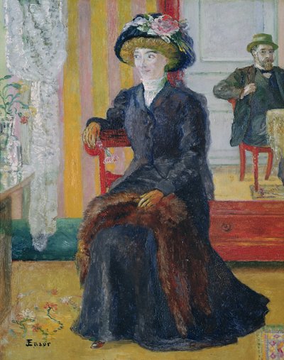 Our Two Portraits by James Ensor