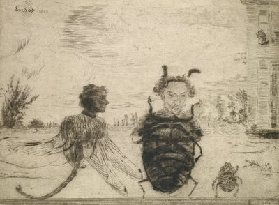Peculiar Insects by James Ensor