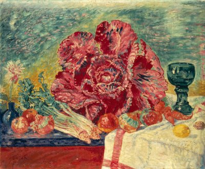 The Red Cabbage by James Ensor