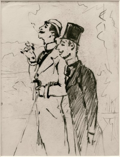 Two Gentlemen by James Sidney Ensor