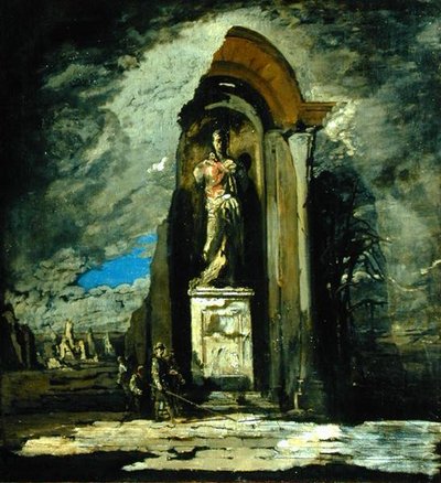 The Monument, c.1916-17 by James Ferrier Pryde