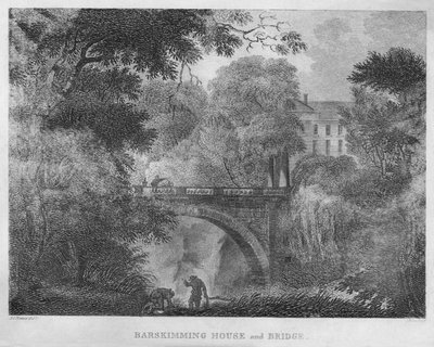 Barskimming House and Bridge by James Fittler
