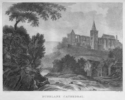 Dunblane Cathedral, 1804 by James Fittler