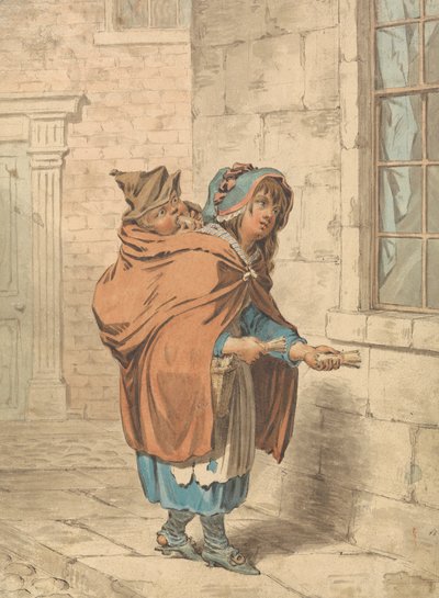 A London Street Crier by James Gillray