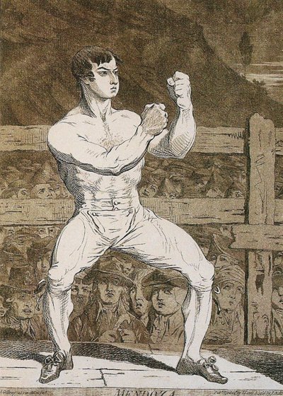 Daniel Mendoza by James Gillray
