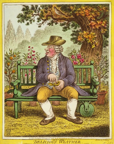 Delicious Weather by James Gillray