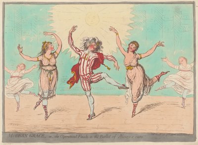 Modern Grace by James Gillray