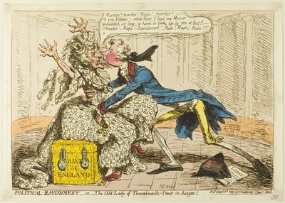 Political Ravishment by James Gillray