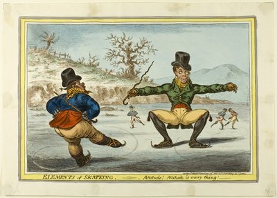 The Elements of Skating: Attitude is Everything by James Gillray