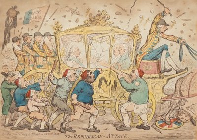 The Republican Attack by James Gillray