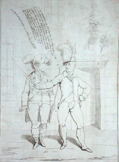 The Thunderer by James Gillray