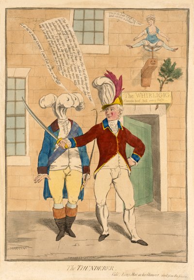 The Thunderer by James Gillray
