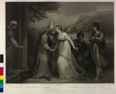 Caleb and His Daughter Achsah by James Godby