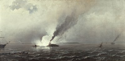 The Monitor and the Merrimac by James Hamilton