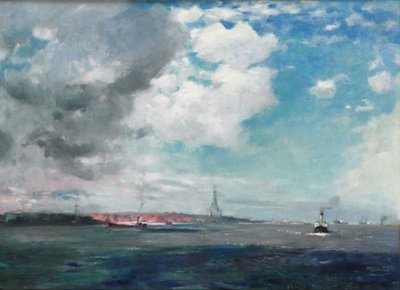 New Brighton from the Mersey, 1907 by James Hamilton Hay