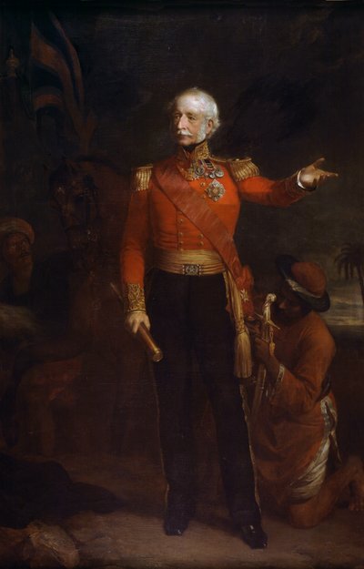 Lieutenant-General Viscount Hugh Gough, Army Staff by James Harwood