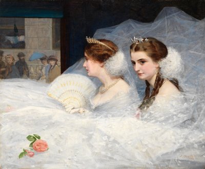 Going to the Drawing-Room, 1863 by James Hayllar
