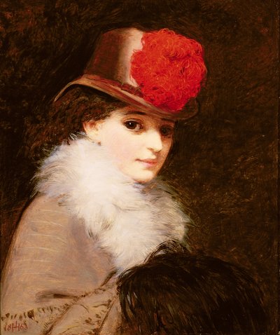The Coquette, 1863 by James Hayllar