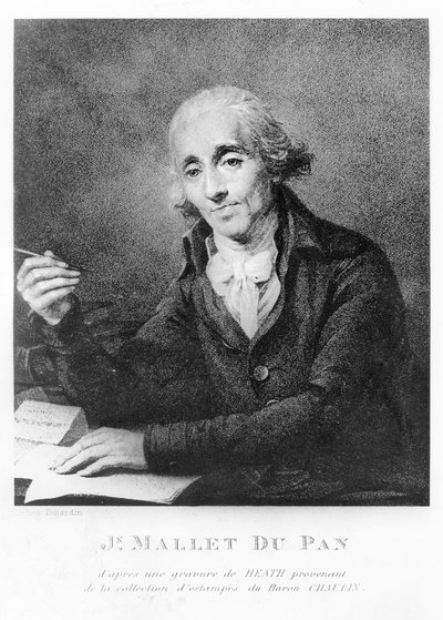 Jacques Mallet du Pan by James Heath