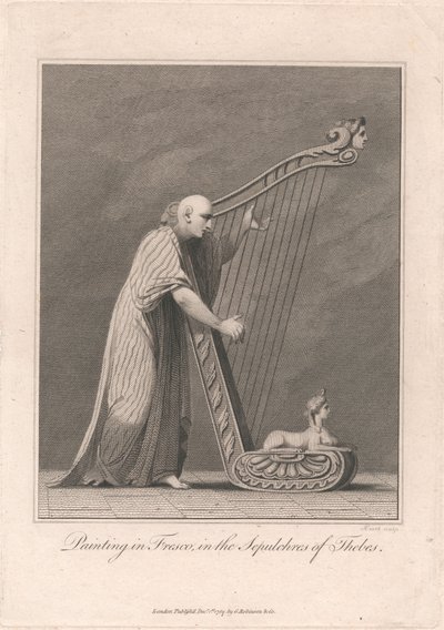 Painting in the Sepulchres of Thebes by James Heath
