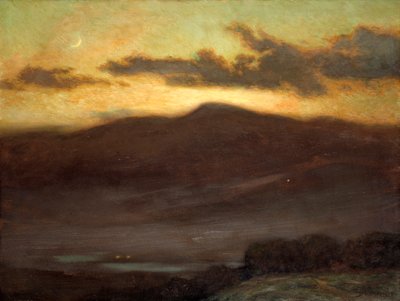 Sunset, Mount McIntyre, 1907 by James Henry Moser