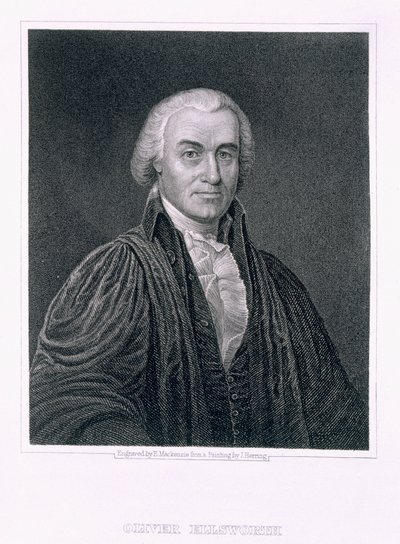 Oliver Ellsworth, engraved by E. Mackenzie by James Herring