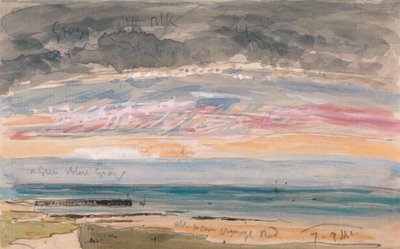 Evening Sky on the Coast by James Holland