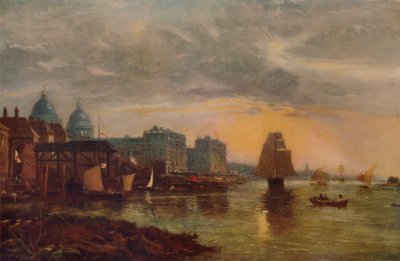 Greenwich Hospital from the River by James Holland
