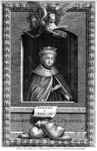 King Edward V of England, 18th century by James Hulett